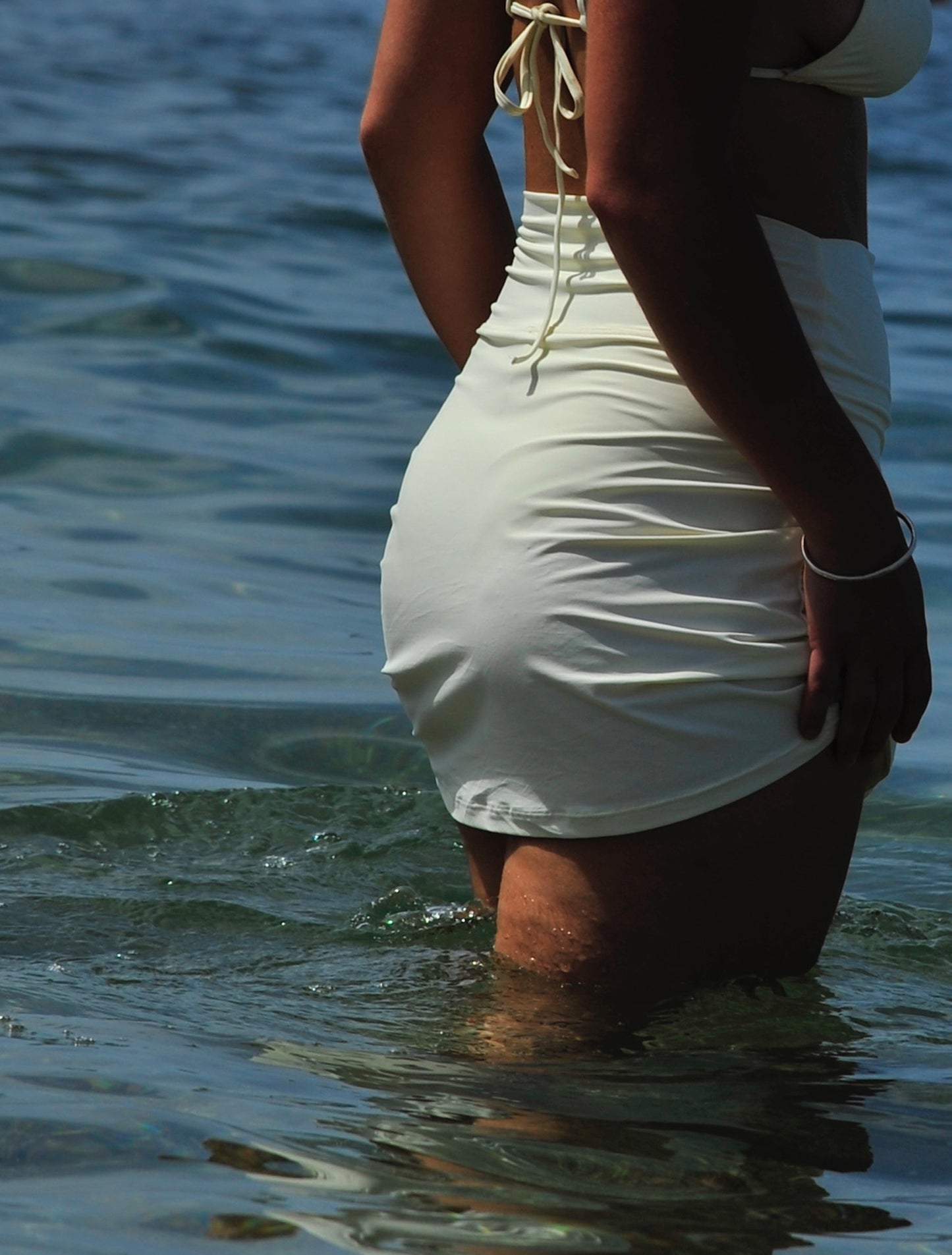 Iris skirt Avorio